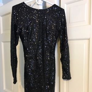 Cocktail sequence dress